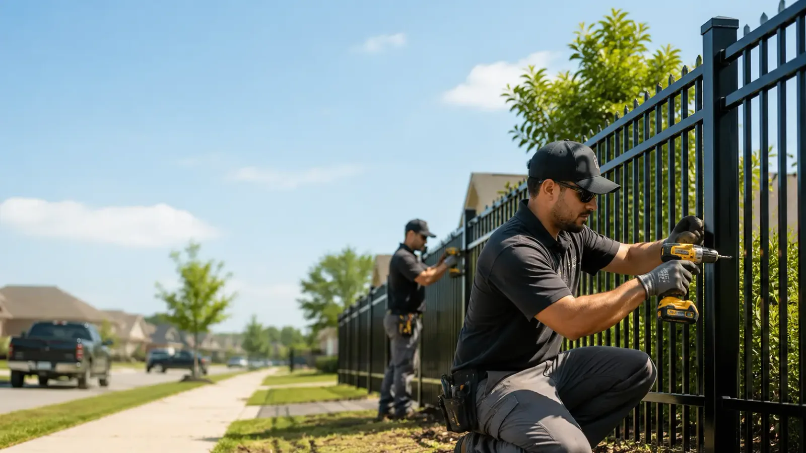Metal Fence Installation in Burlington, IA